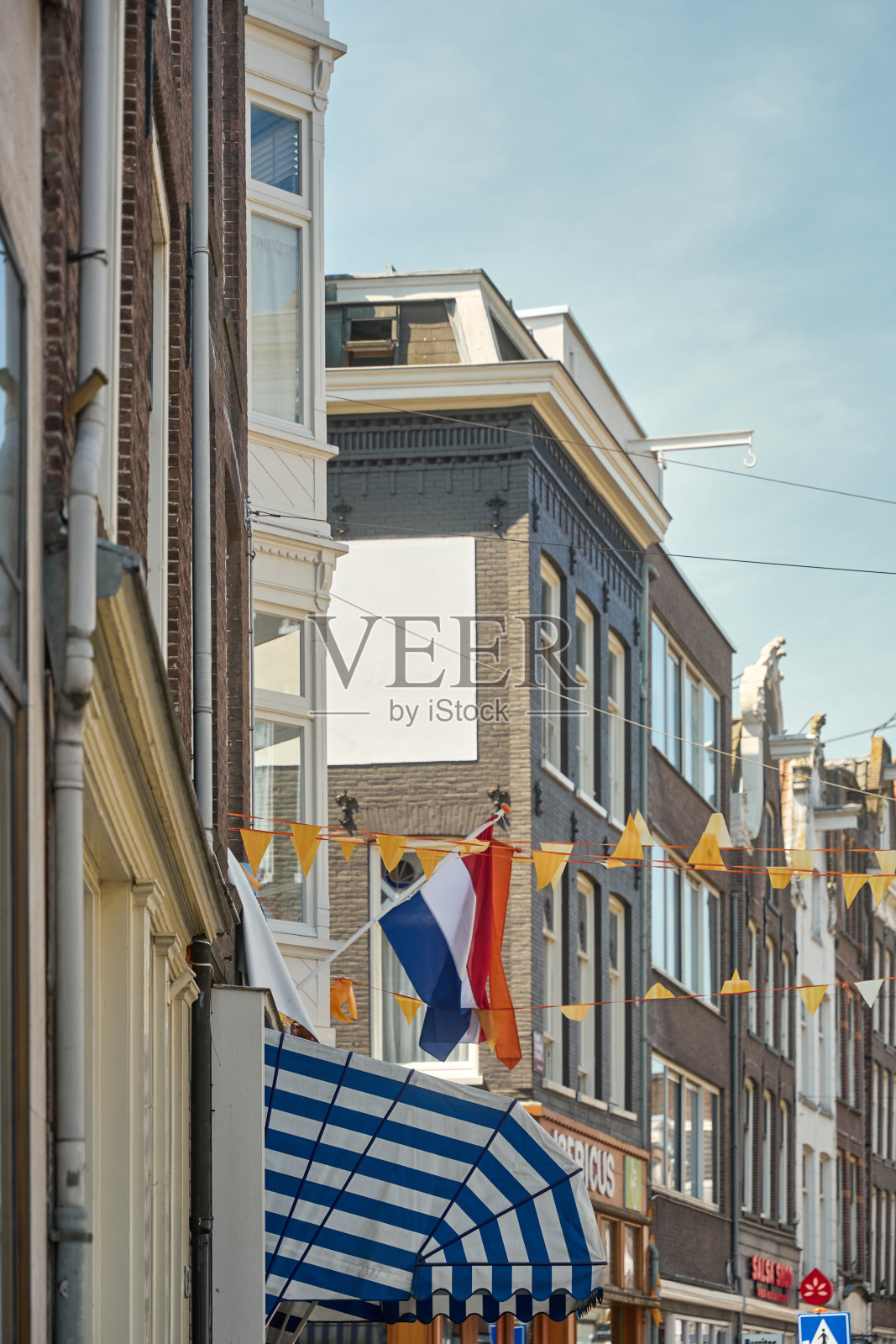 荷兰的国旗照片摄影图片