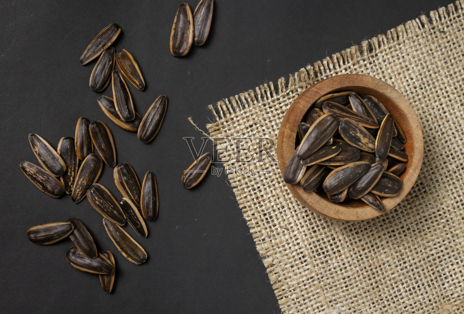 向日葵的种子照片摄影图片