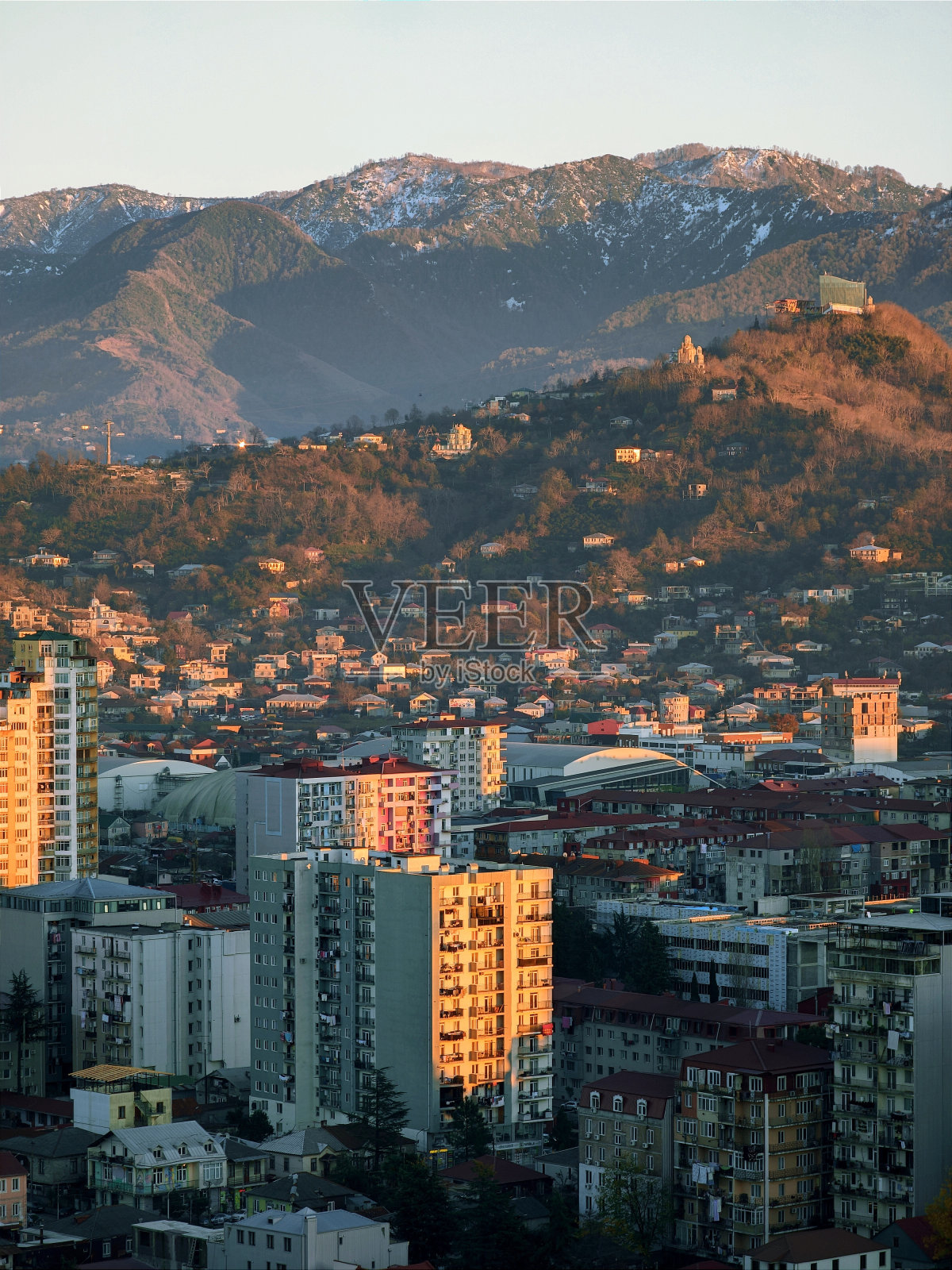 格鲁吉亚巴统市的日间照片照片摄影图片