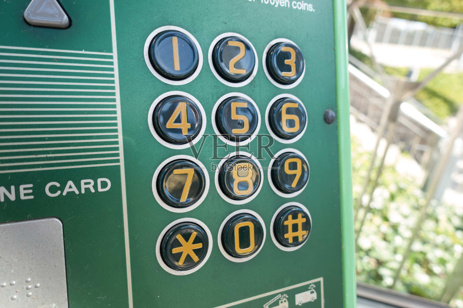 公用电话按钮照片摄影图片