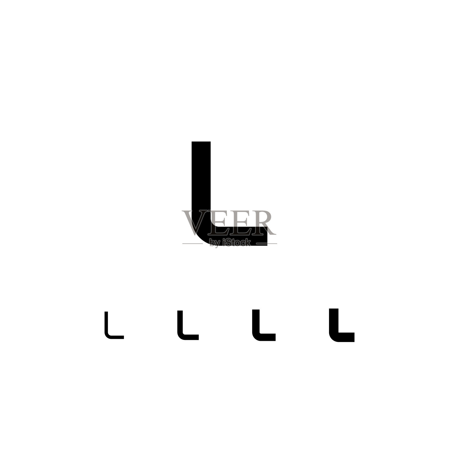 技术数字字体，网络字母插画图片素材