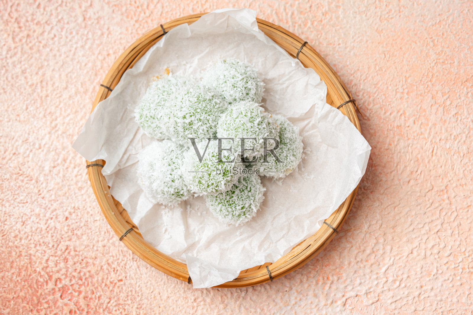 Kelepon或klepon照片摄影图片