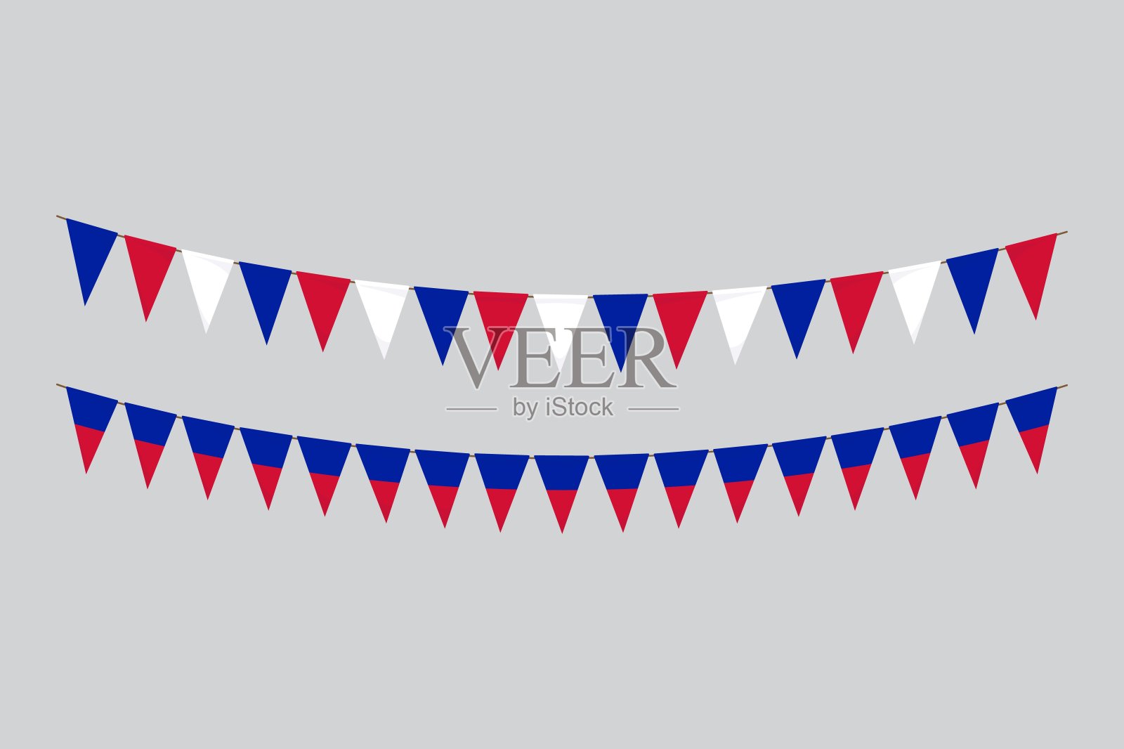 旗帜孤立。海地捕纸。旗生日、纪念日、庆祝活动。插画图片素材