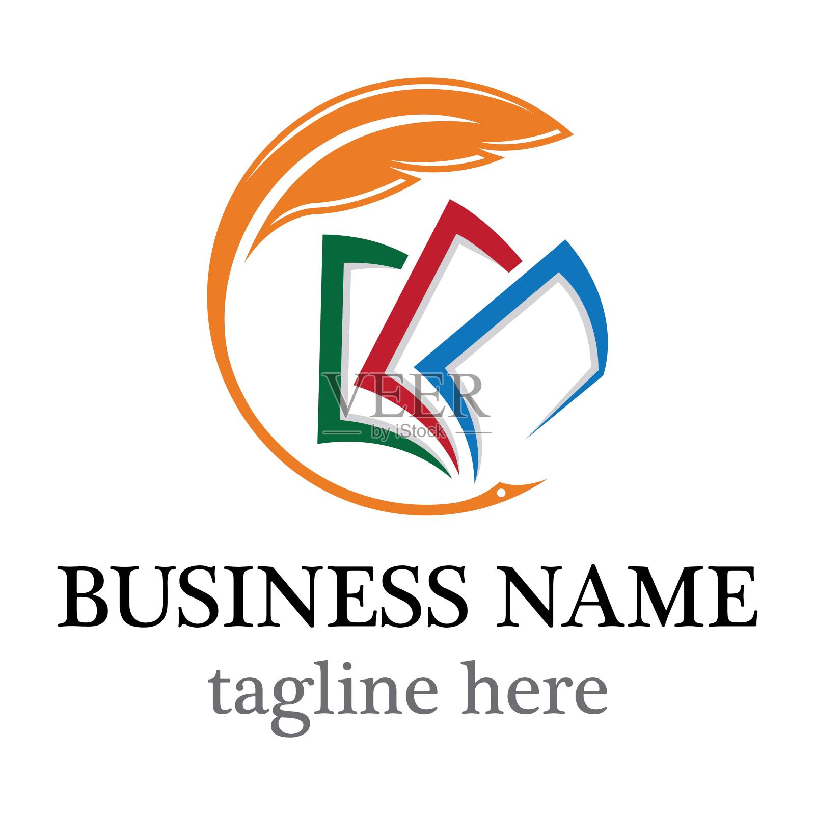 教育标志模板矢量图标设计插画图片素材