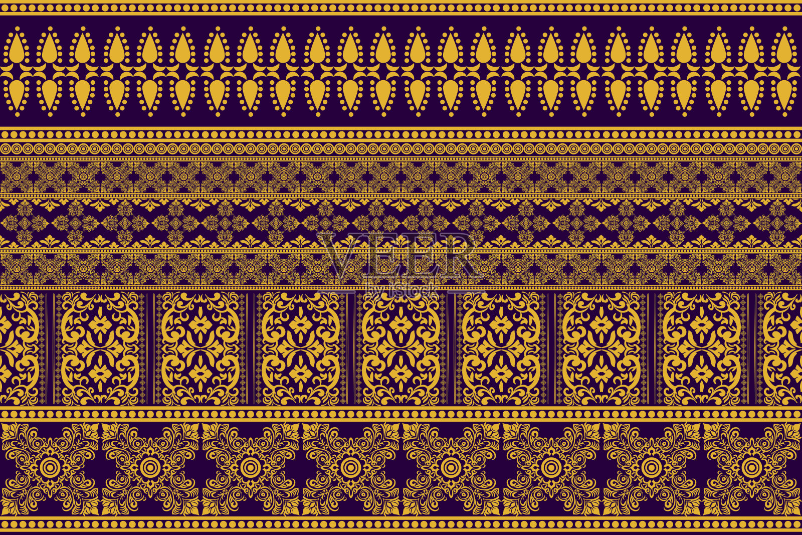 民族图案插画图片素材