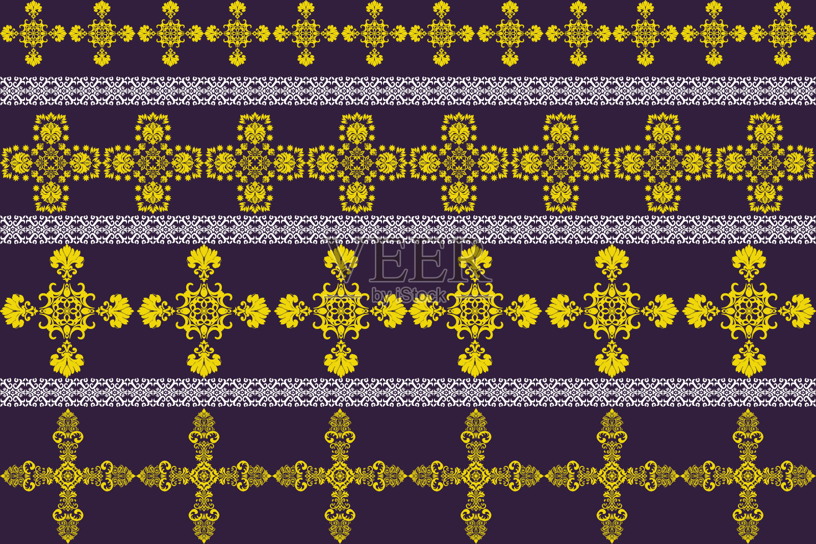 民族图案插画图片素材