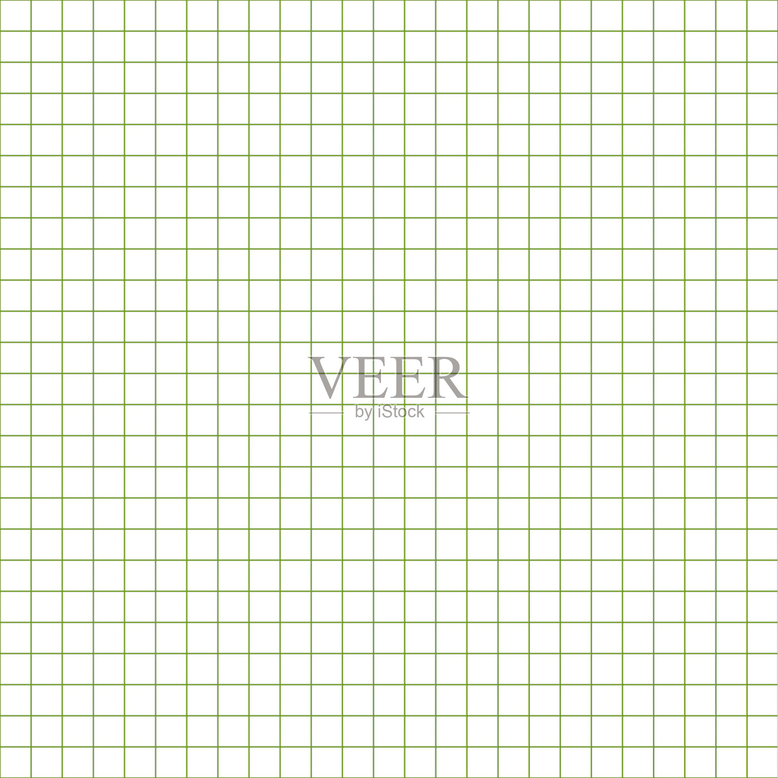 方格纸。抽象的正方形背景与彩色图形。几何图案的学校，壁纸，纹理，笔记本。在透明背景上隔离的行空白。插画图片素材