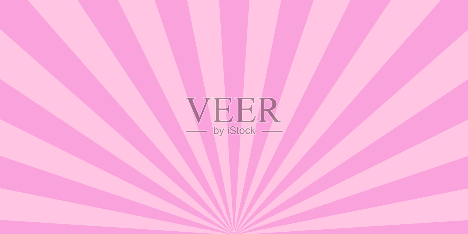 日出的阳光光线，粉红色的线条背景，光插画图片素材