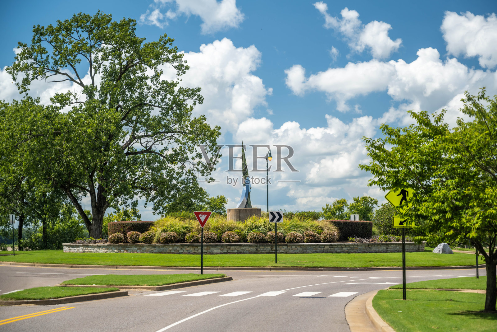 非常美丽的孟菲斯镇，田纳西州照片摄影图片