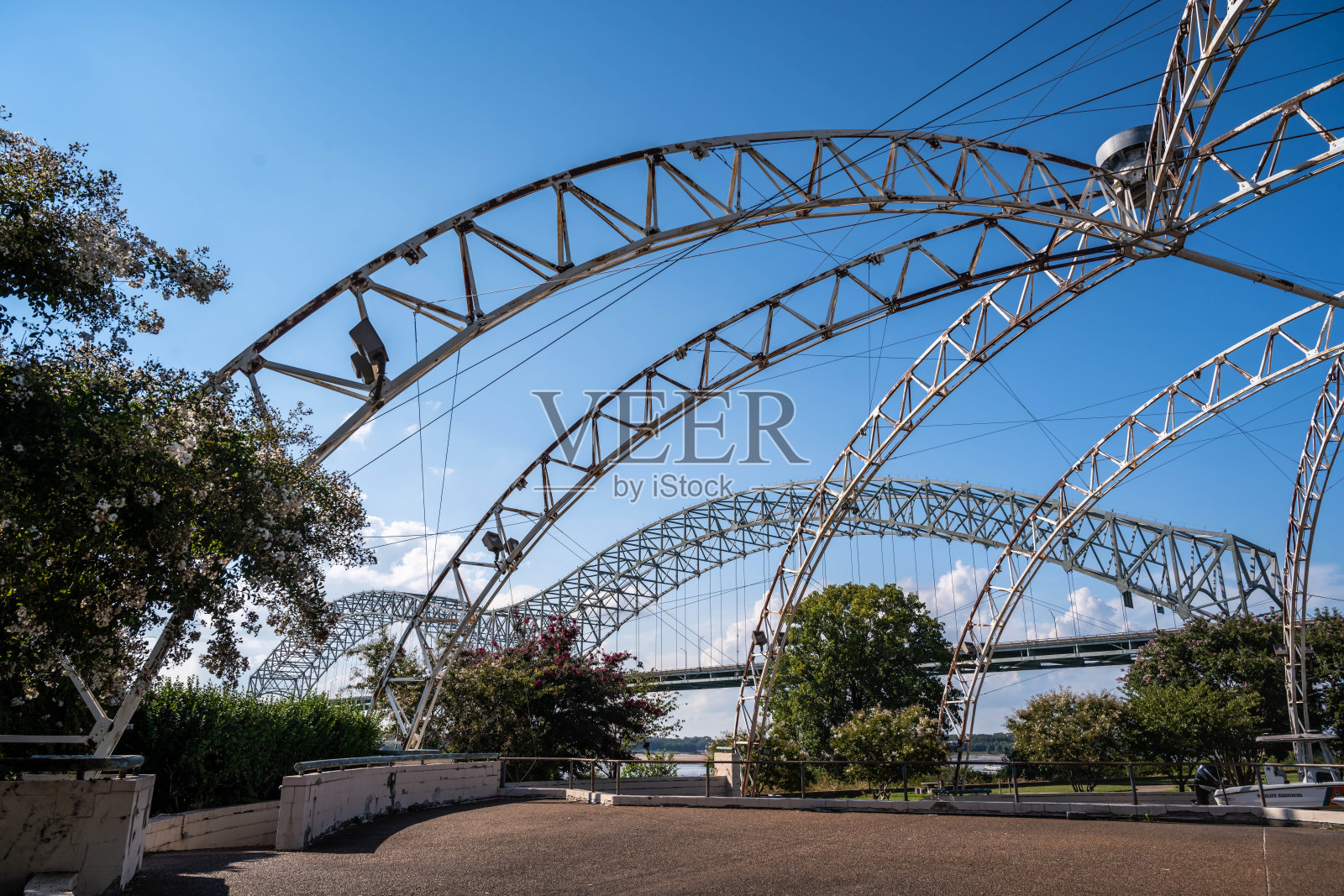 非常美丽的孟菲斯镇，田纳西州照片摄影图片