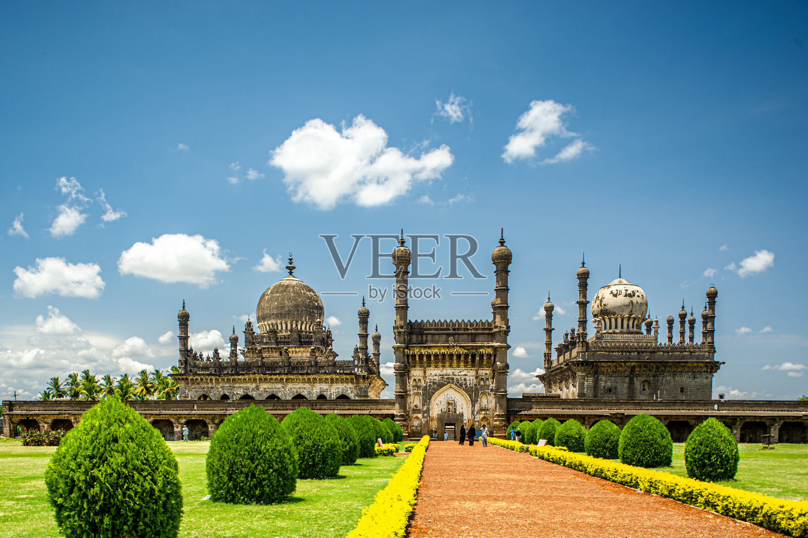 易卜拉欣·劳扎，一座莫卧儿陵墓照片摄影图片