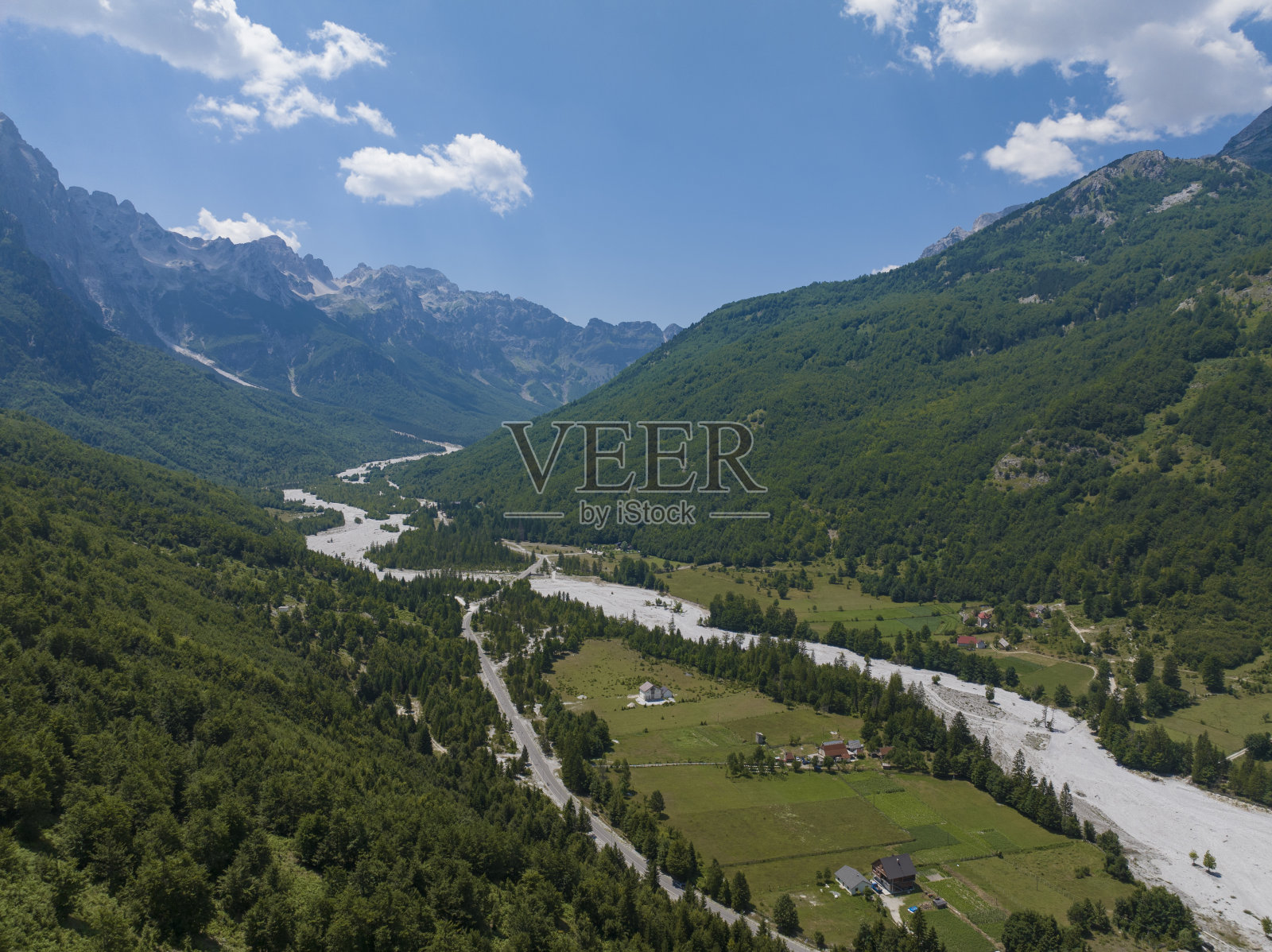 AlbaniaValbona谷照片摄影图片