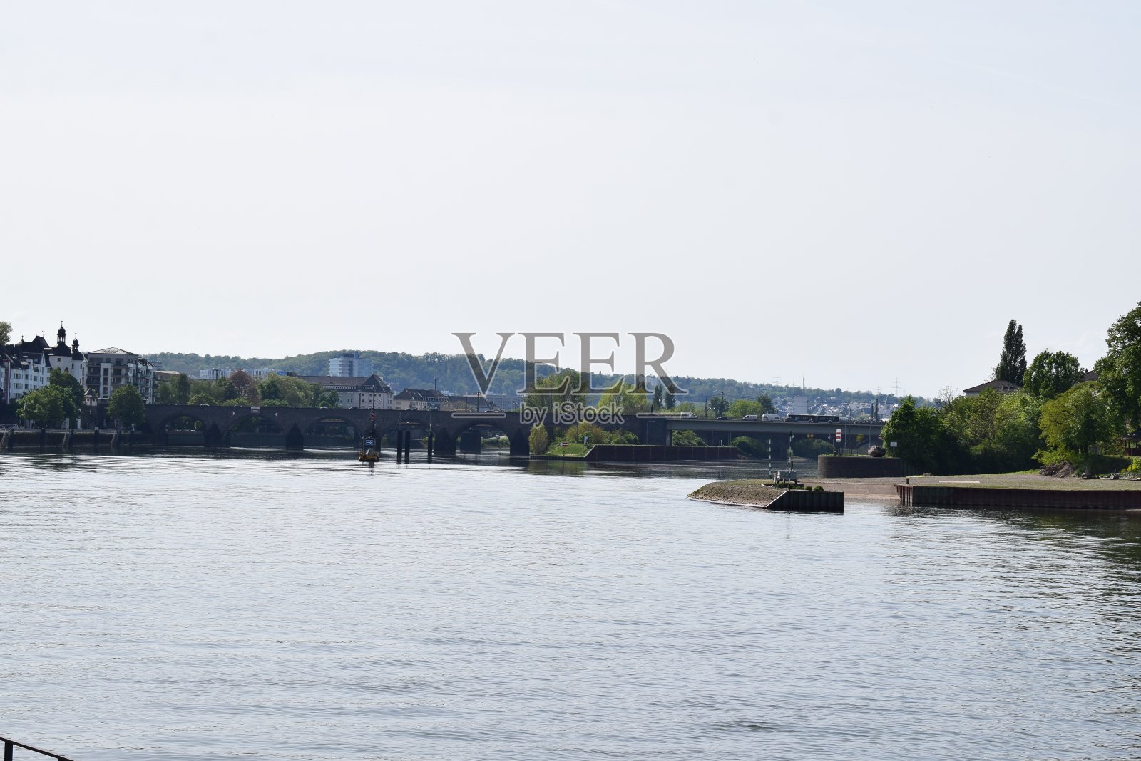 摩泽尔河口地区照片摄影图片