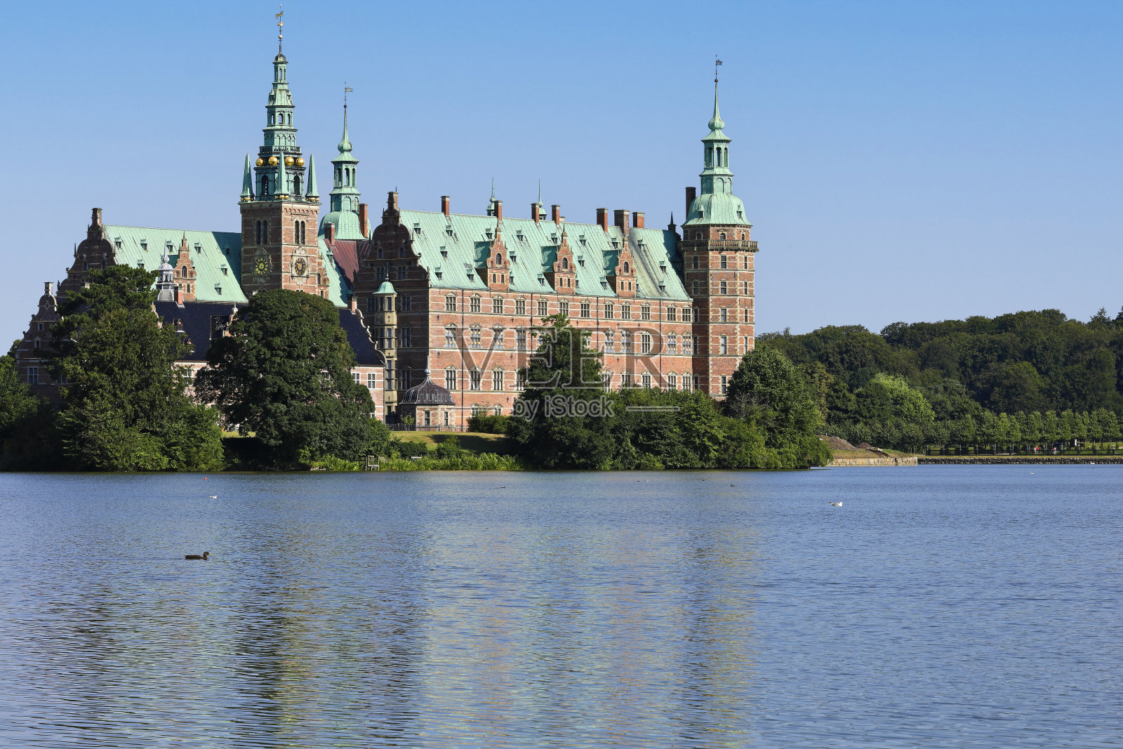 腓特烈堡城堡——丹麦照片摄影图片