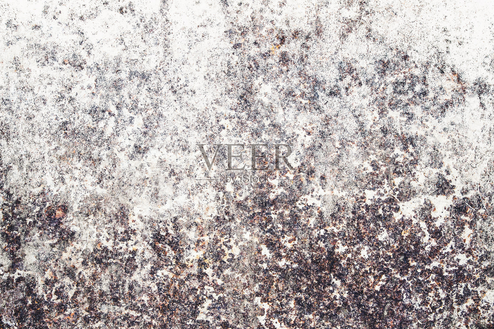 生锈的金属漆成白色。纹理纹理和风化的表面与乡村复古的吸引力。照片摄影图片