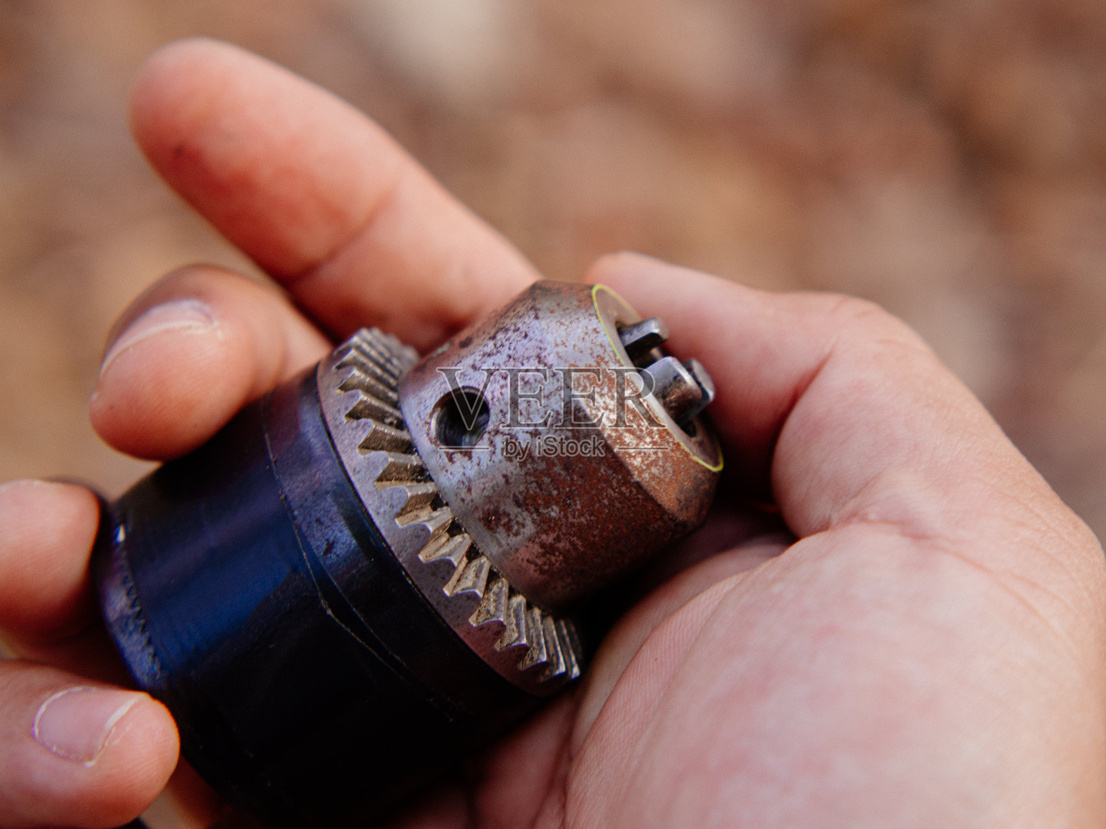 钻夹头照片摄影图片