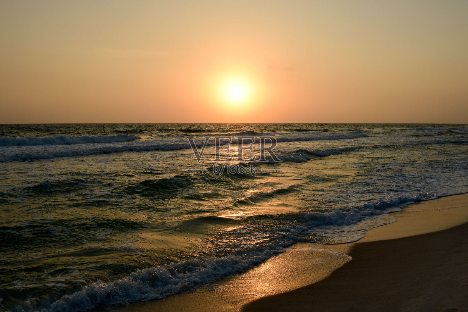 佛罗里达州的巴拿马城海滩照片摄影图片