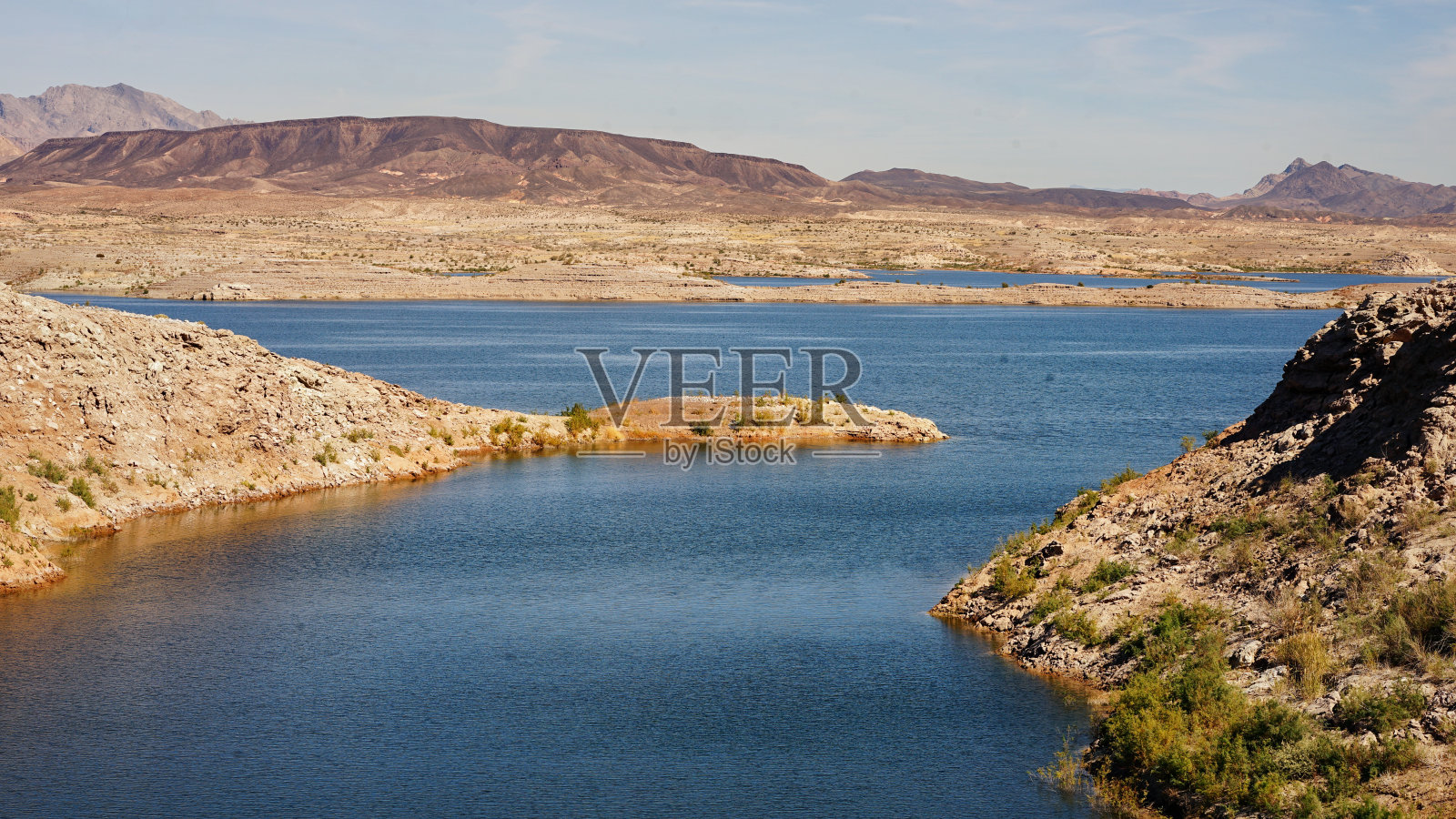 内华达米德湖的人类创造了世界奇迹照片摄影图片