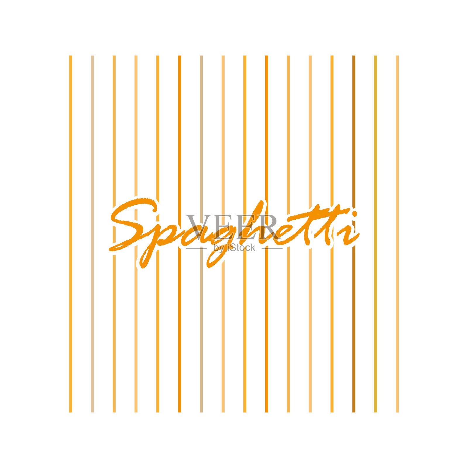 意大利面插画图片素材