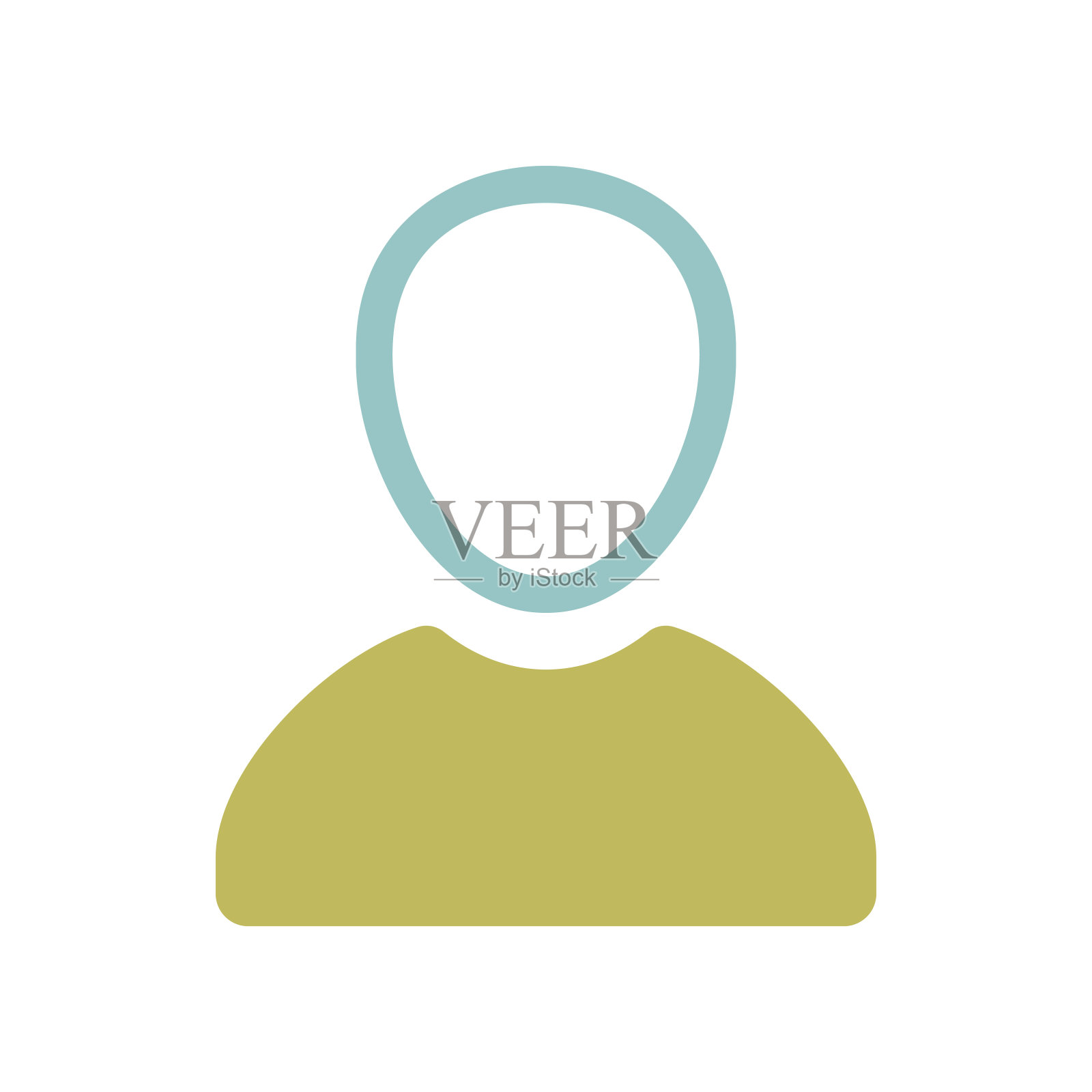 用户矢量图标。电子商务签插画图片素材