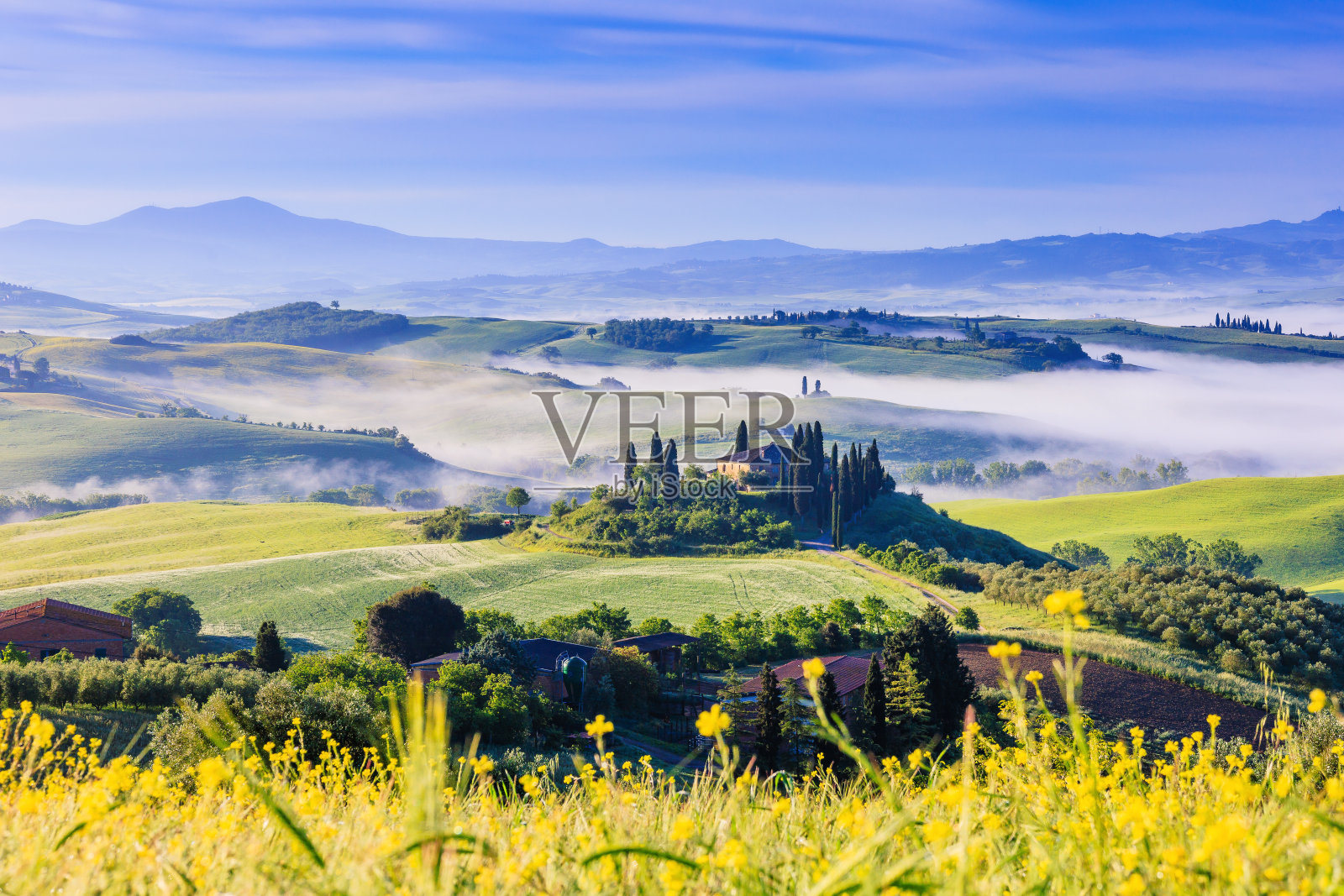 意大利托斯卡纳。照片摄影图片