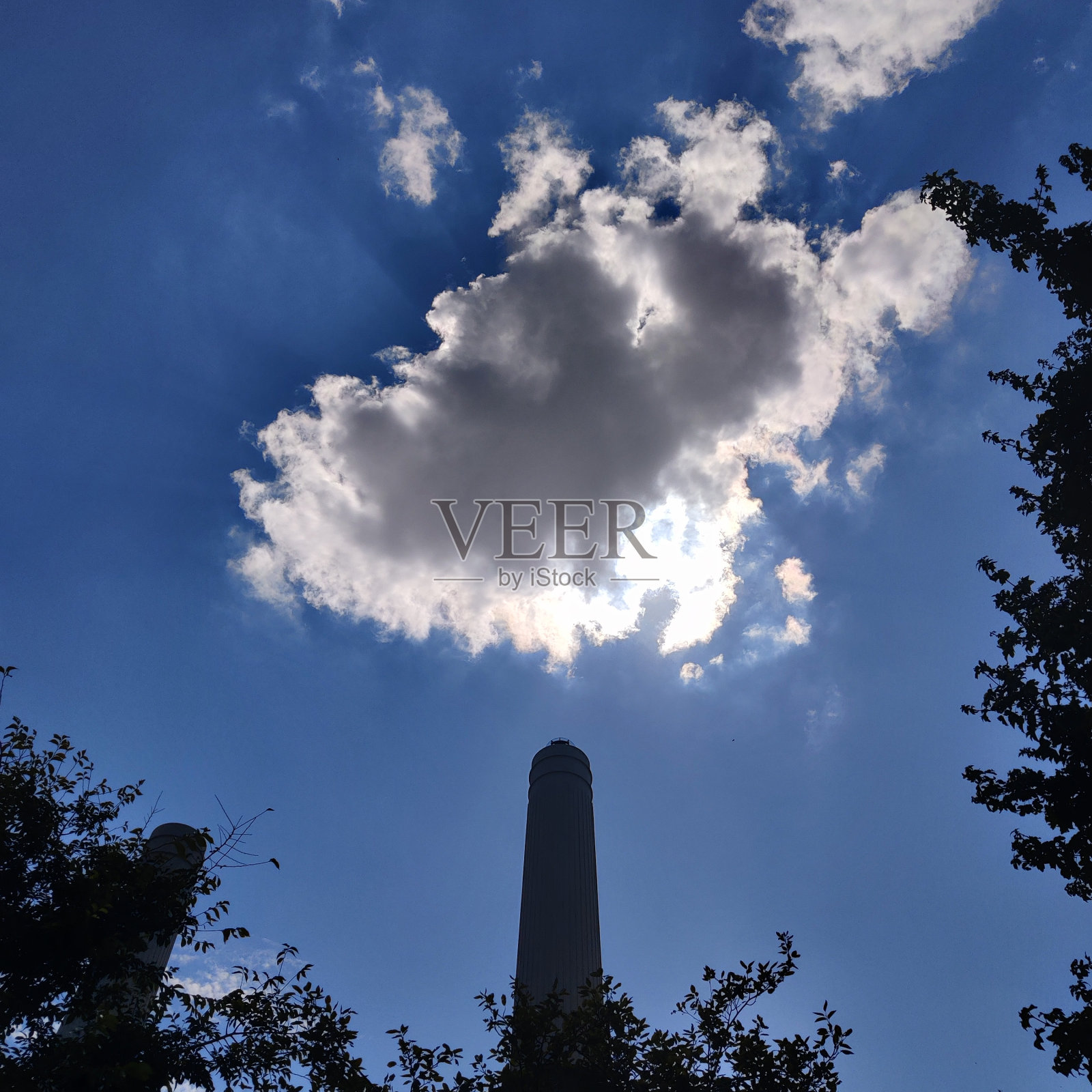 巴特西发电站烟囱照片摄影图片