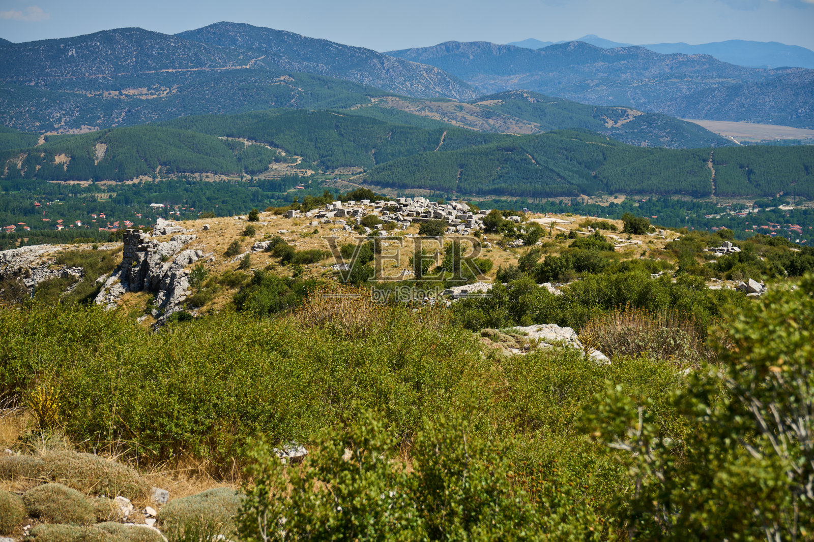 罗马皇帝的圣殿-萨加拉索斯古城- Ağlasun, Burdur, t<s:1> rkiye(土耳其)照片摄影图片