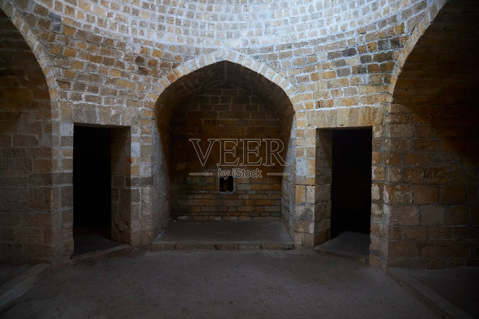 德尔本特要塞“纳林-卡拉”，公元6世纪。古代洗澡照片摄影图片