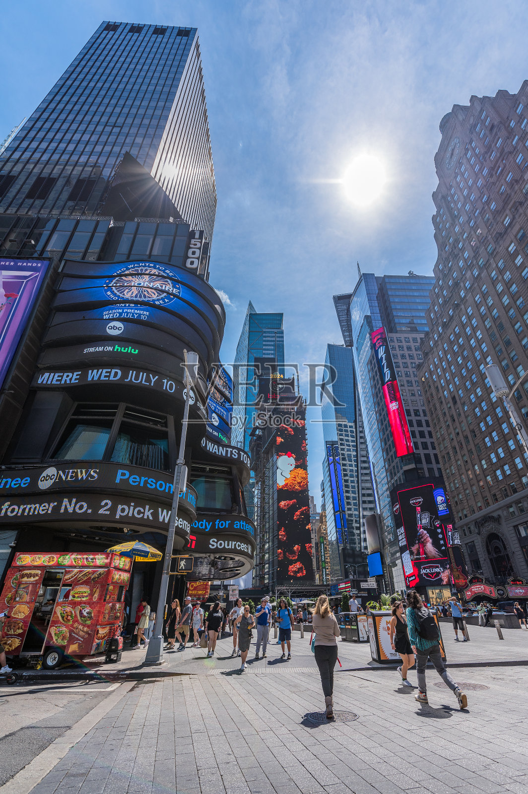 疯狂的时代广场照片摄影图片