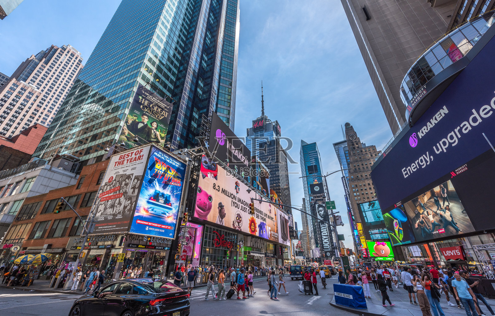 疯狂的时代广场照片摄影图片