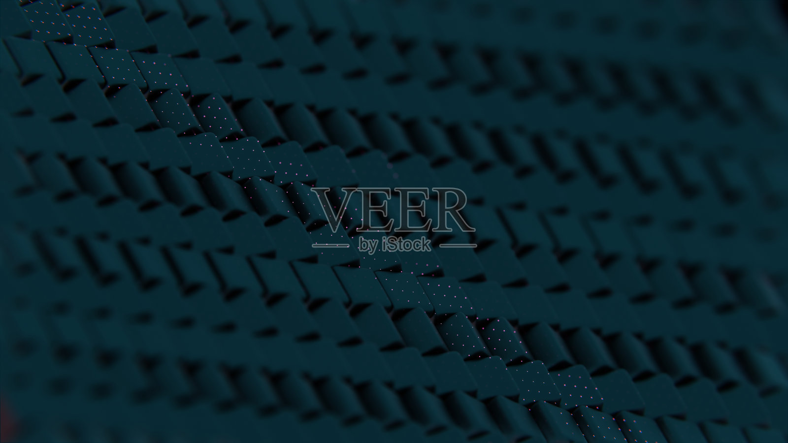 暗几何图案与微妙的粉红点照片摄影图片