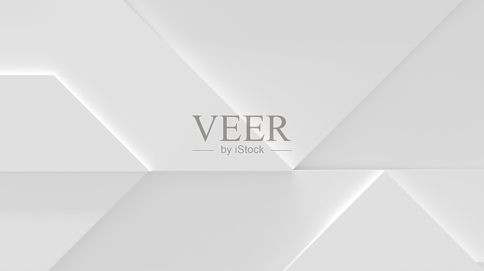 未来的3D背景与柔和的阴影白色面板照片摄影图片