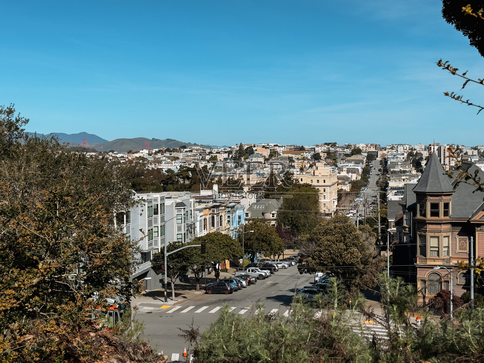 旧金山街道照片摄影图片