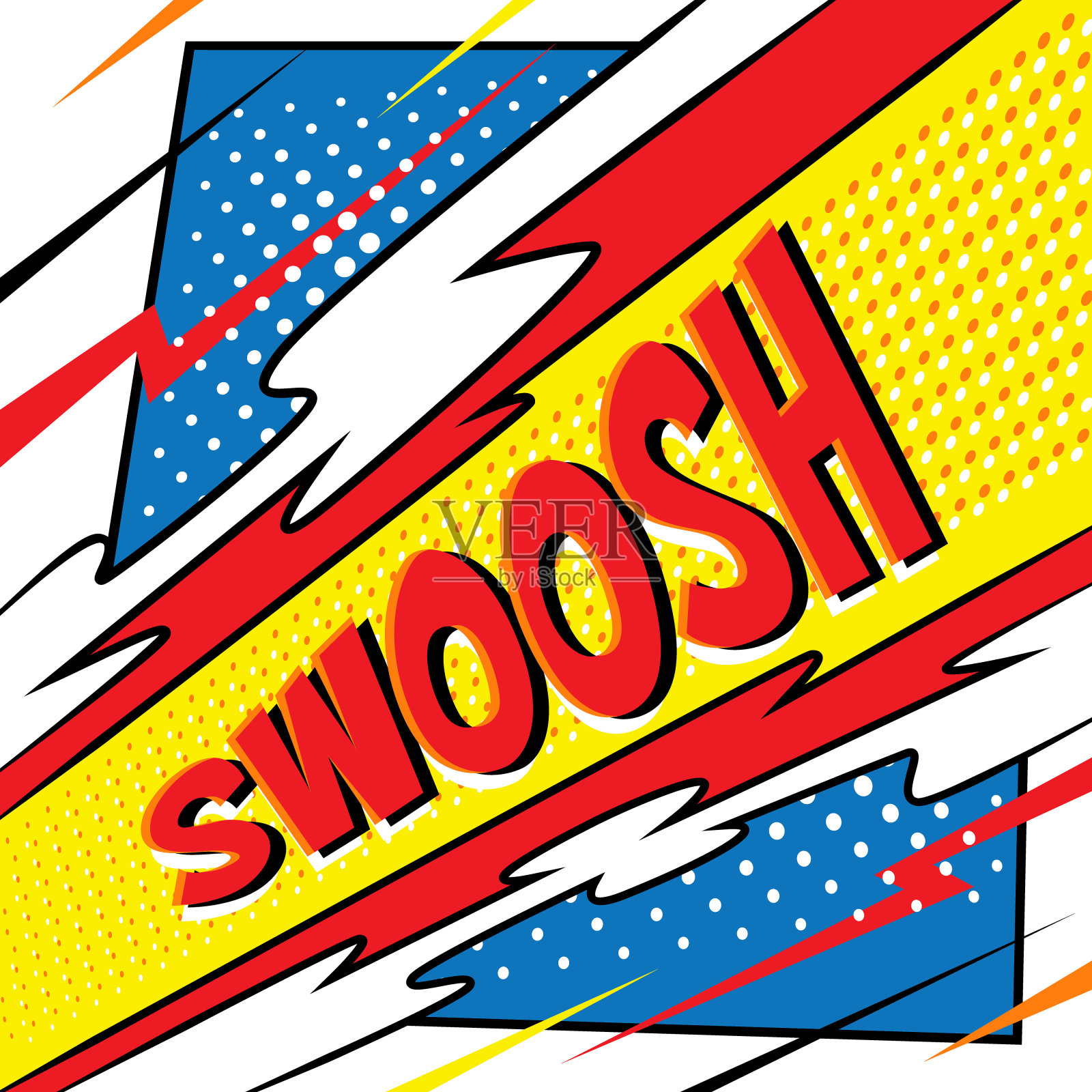 漫画泡沫演讲卡通矢量波普艺术插画图片素材