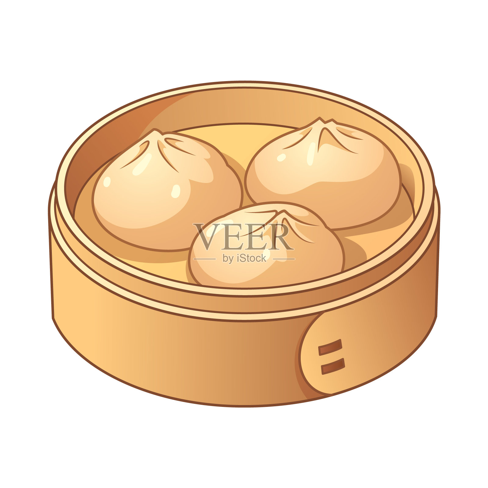 点心中国食品矢量卡通插图插画图片素材