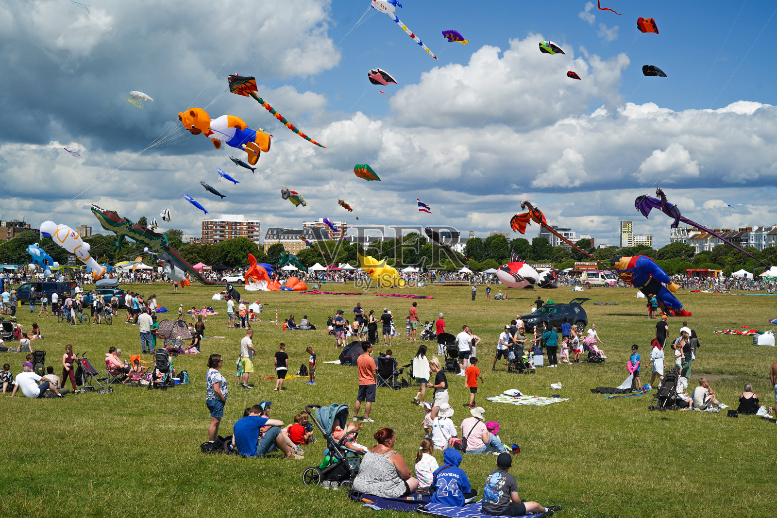 2024年朴茨茅斯国际风筝节照片摄影图片