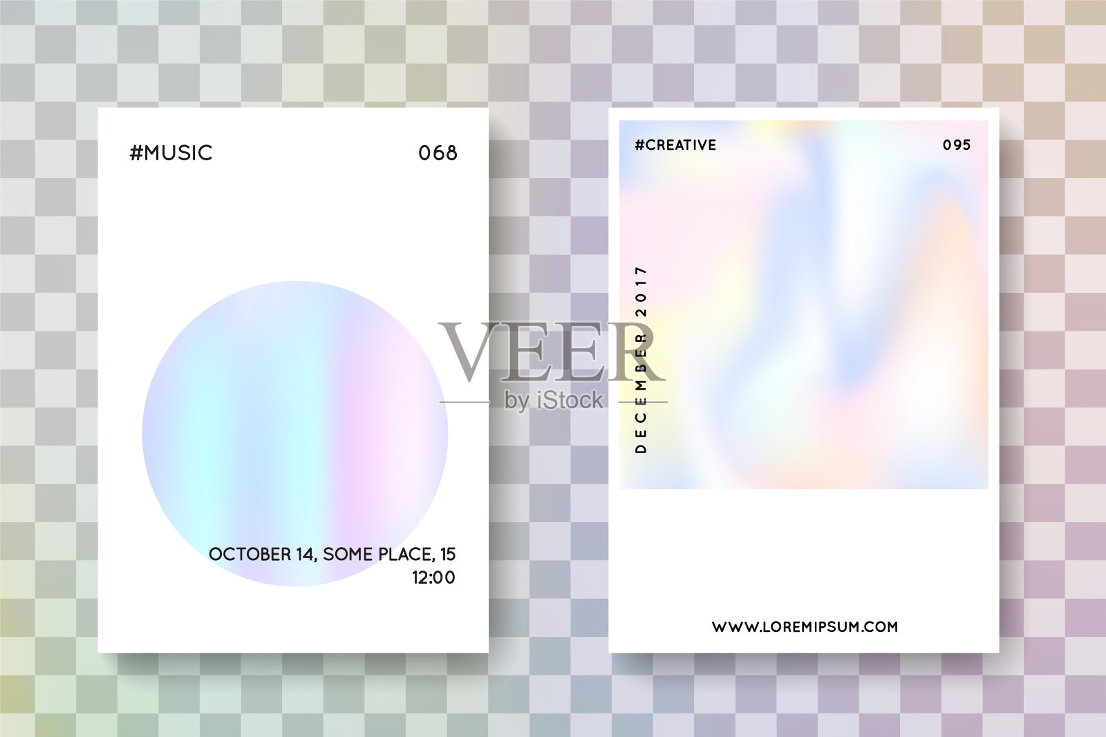 霓虹网。颜色的形状。数码旗帜。紫色渐变标签。全息箔。Chrome的概念。孤立的白色背景。紫色霓虹网插画图片素材