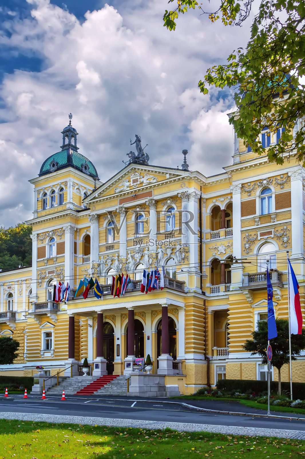 酒店Nove Lazne, Marianske Lazne，捷克共和国照片摄影图片