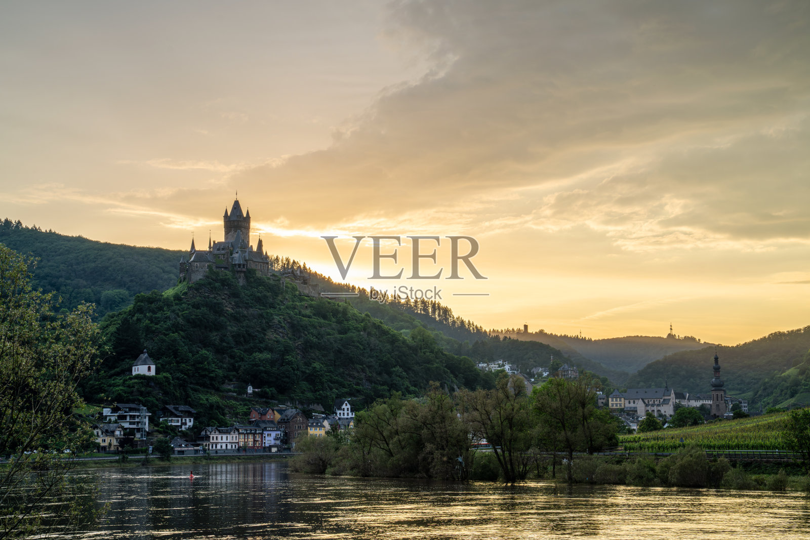 Cochem，摩泽尔，德国照片摄影图片