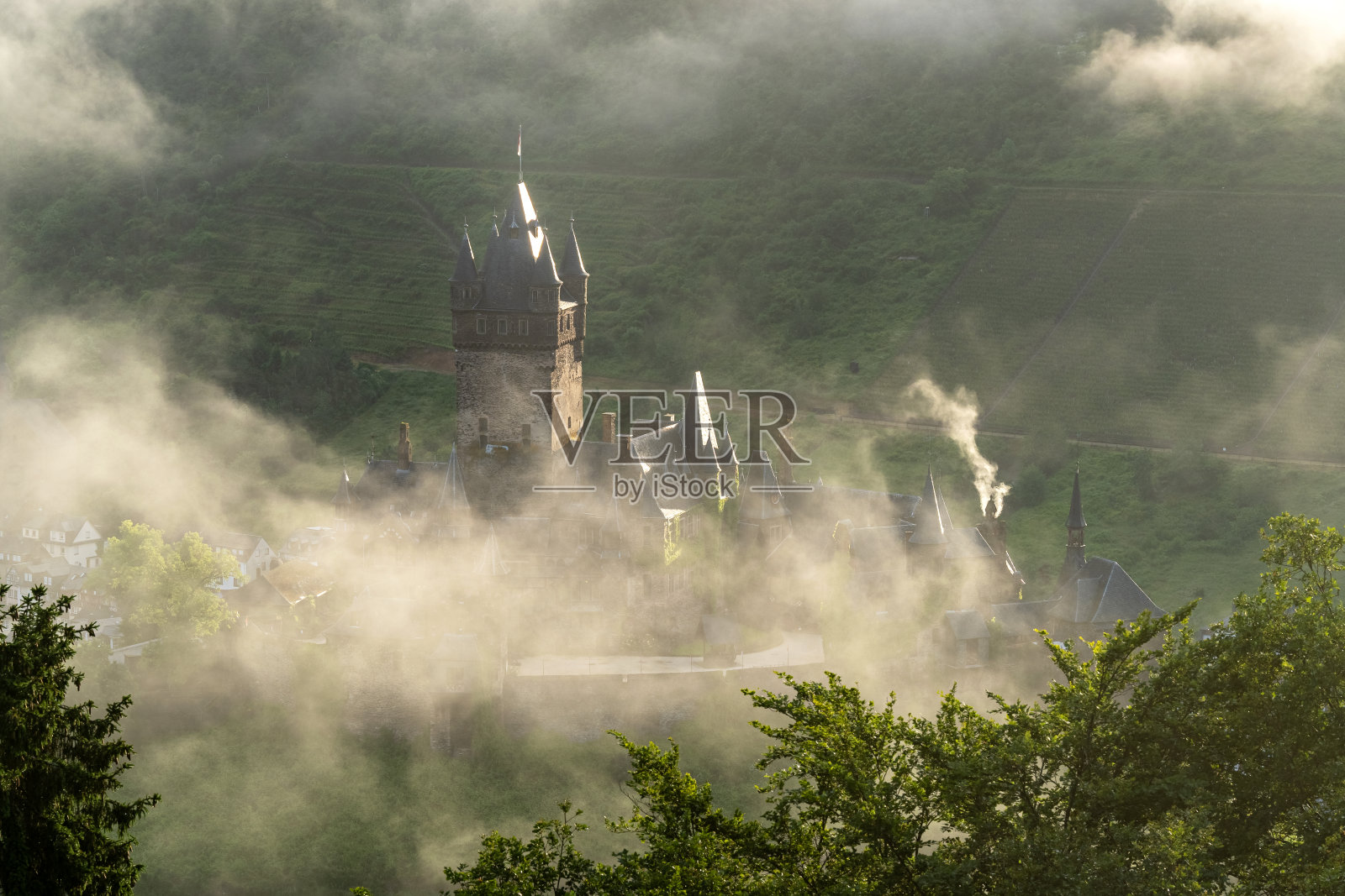 Cochem，摩泽尔，德国照片摄影图片