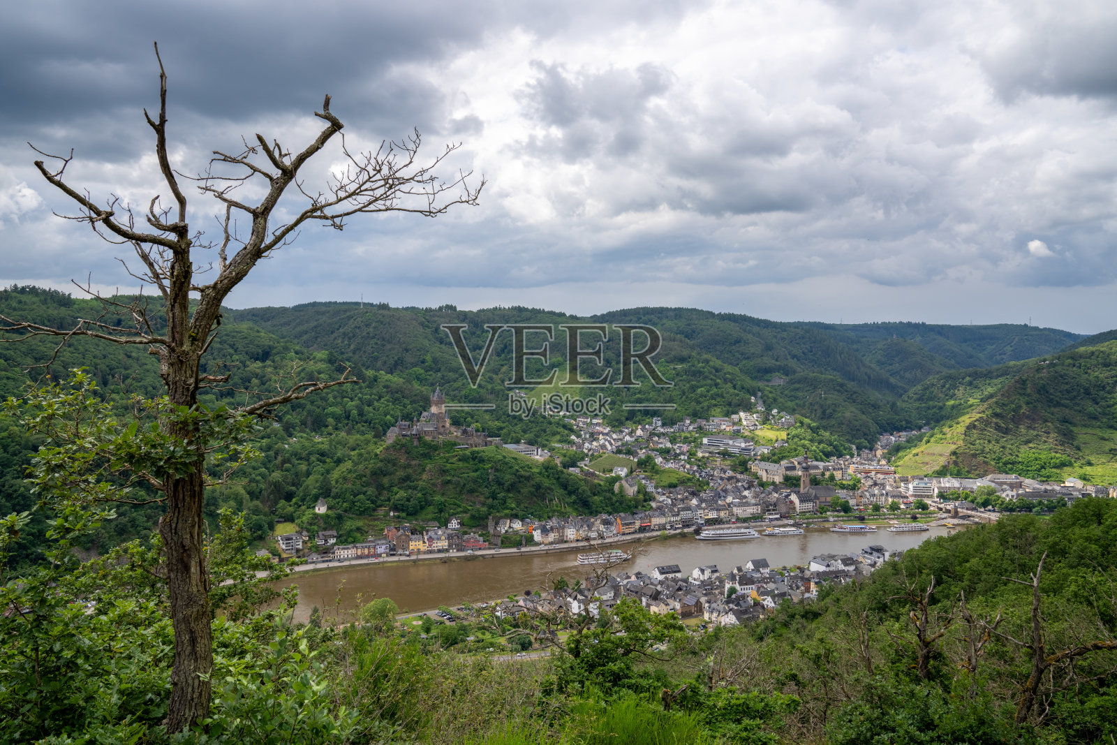 Cochem，摩泽尔，德国照片摄影图片