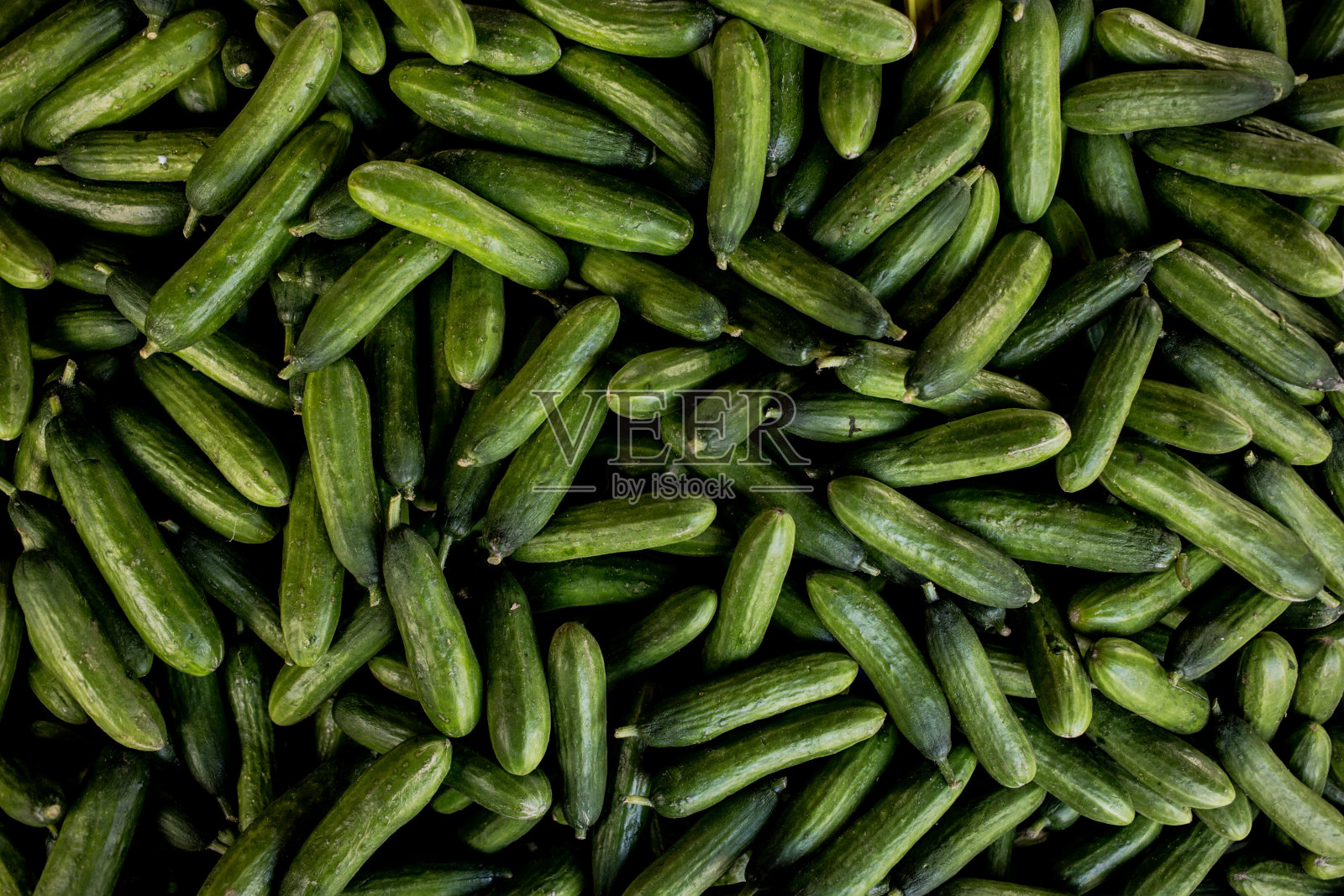 全画幅拍摄黄瓜在市场照片摄影图片