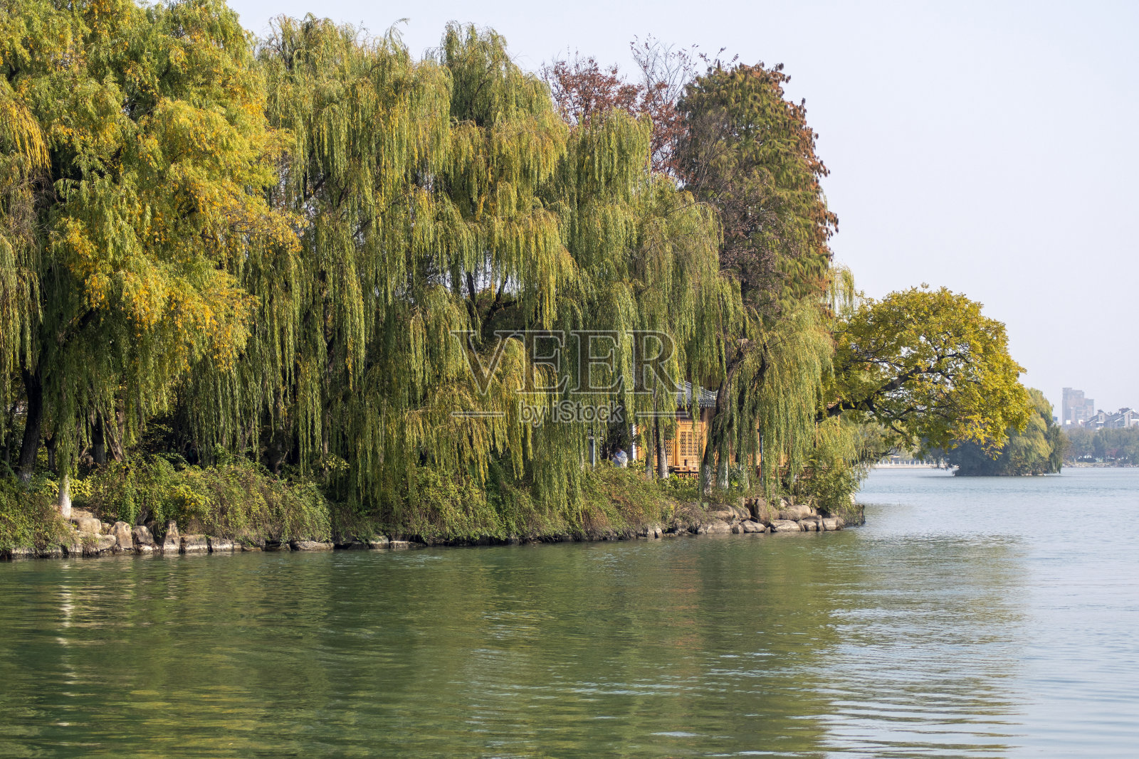 嘉兴南湖风景区风景秀丽照片摄影图片