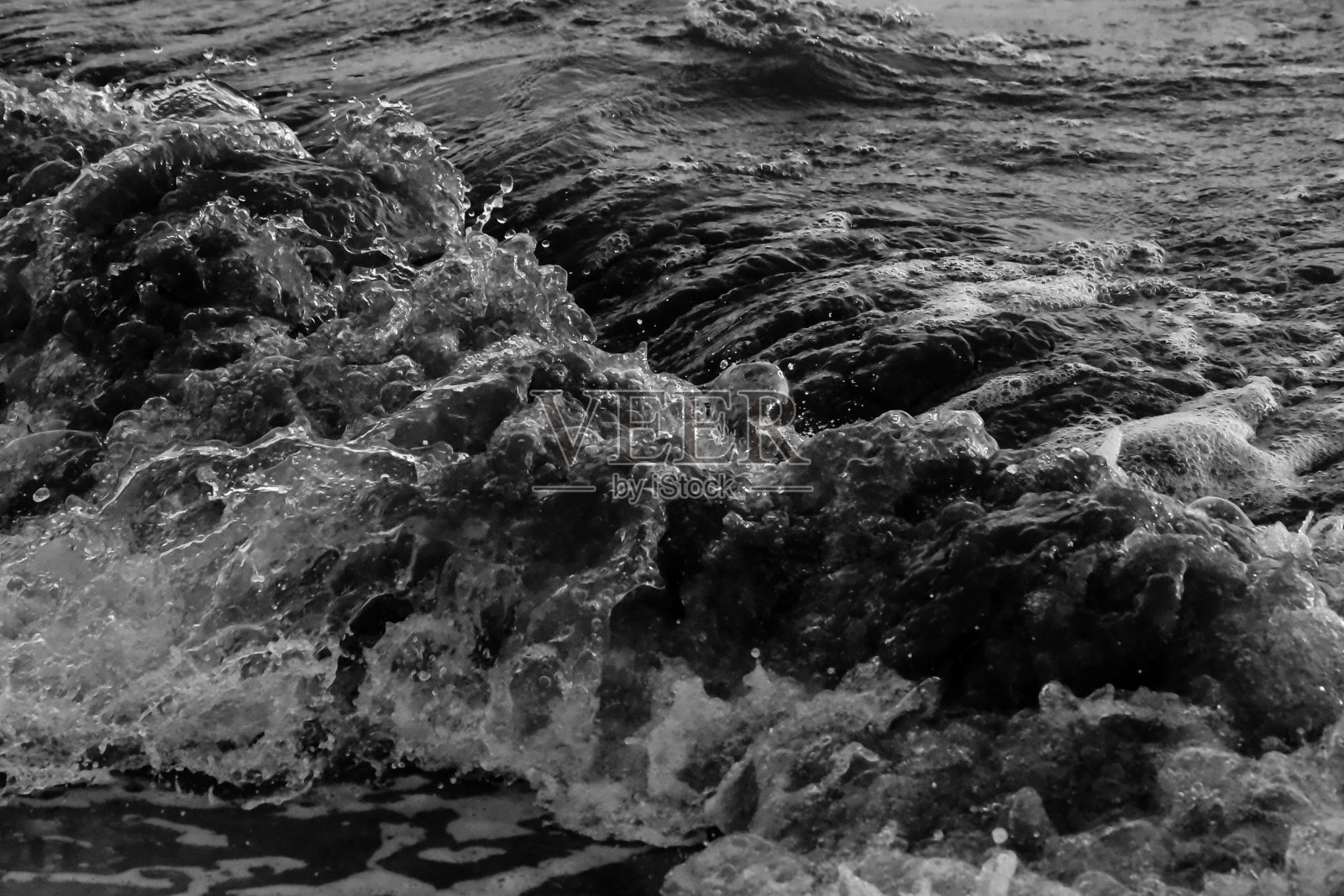 海里的岩石照片摄影图片