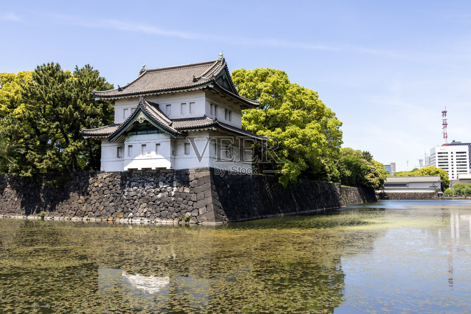 东京皇宫的防御塔——八乐辰辰照片摄影图片
