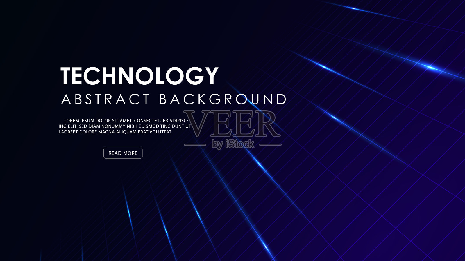 抽象的技术背景。高科技通讯概念未来背景。插画图片素材