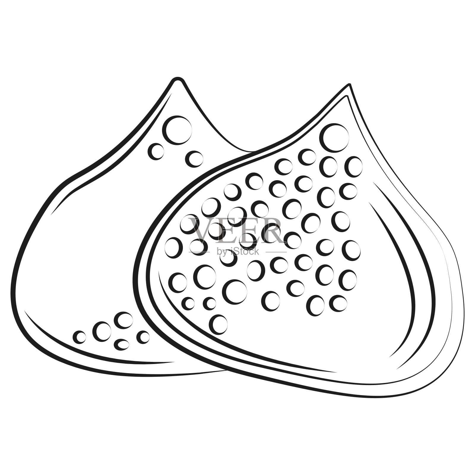 图形线条艺术插画图片素材