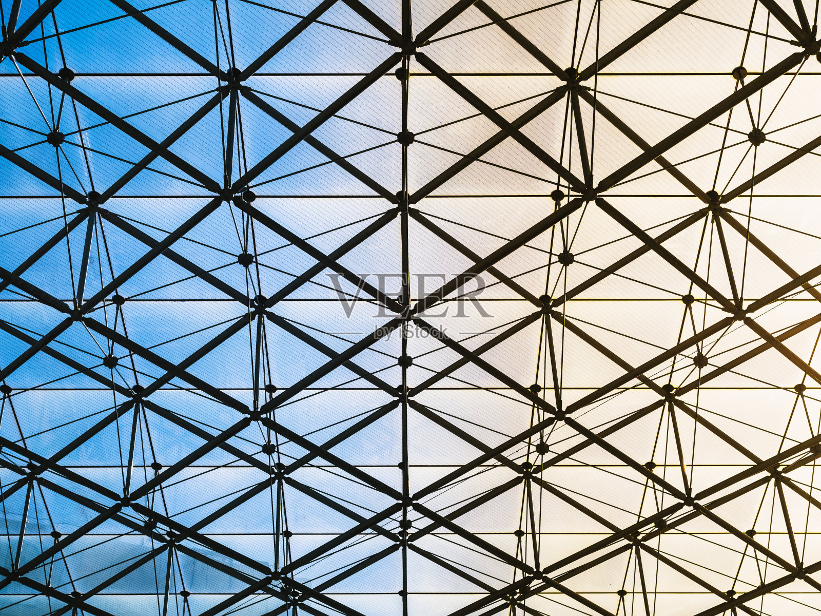 钢屋面结构建筑细节金属建筑行业背景照片摄影图片