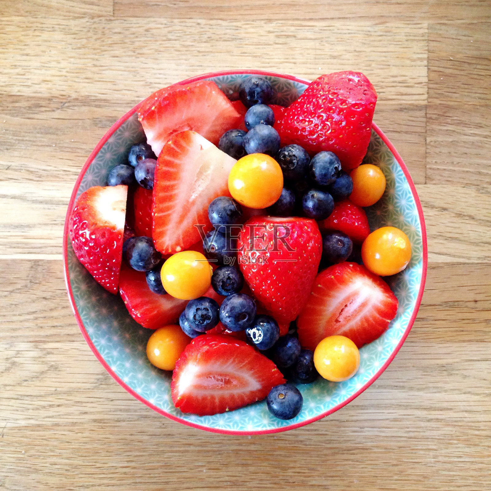 碗里的水果特写照片摄影图片