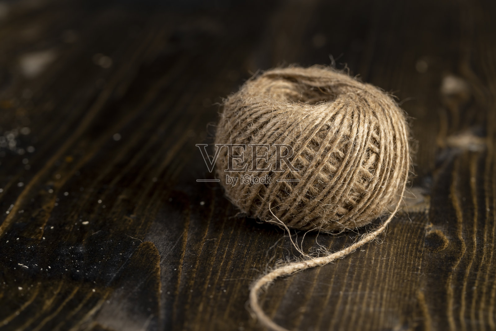 建筑用粗亚麻线照片摄影图片
